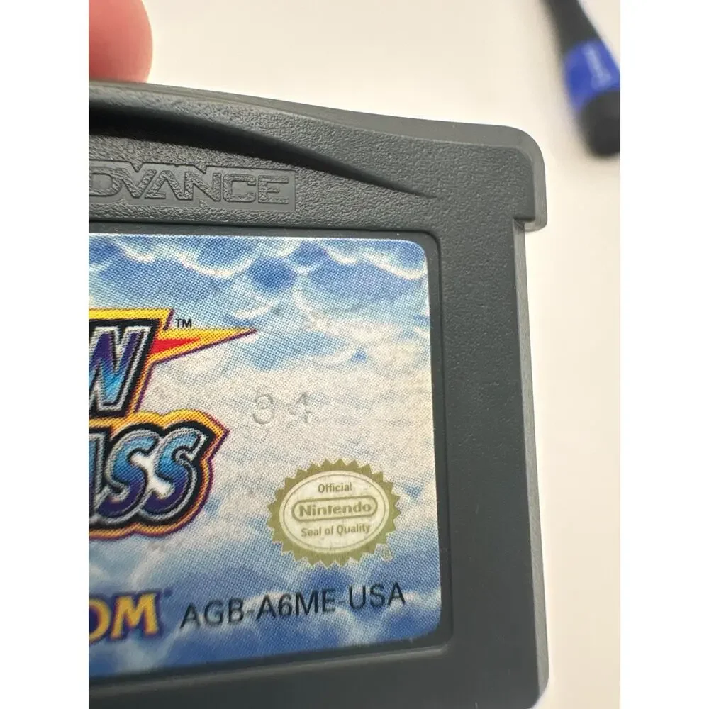 Megaman & Bass Nintendo Game Boy Advance Loose Verified Authentic Tested Saves